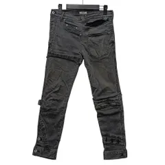 WHOWHAT フーワット 加工 パズル デニムパンツ ブラック サイズS 正規品 / 55127のサムネイル