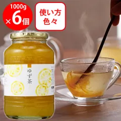 大象(デサン)ジャパン ゆず茶 1000g×6個のサムネイル