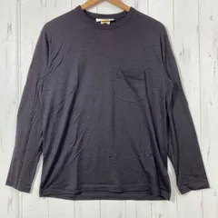 ✉️Unisex M ブラック系 Icebreaker ( アイスブレーカー ) メリノ 150 ロングスリーブ ポケット ティー Merino 150 Long Sleeve Pocket Tee メリノウール ウェア トップス インナー シ