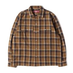 フラットヘッド ブロックチェックネルシャツ 40 - メルカリ