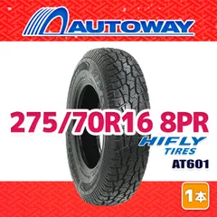 【AUTOWAY】 新品 275/70R16 サマータイヤ HIFLY AT601 16インチ １本売り 夏タイヤ オートウェイのサムネイル