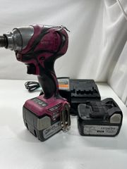 ○ ① HITACHI 日立工機 14.4V コードレスインパクトドライバ 