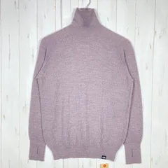 ✉️Men's S パープル系 The North Face ( ザ・ノースフェイス ) グローブフィットハイネック Globefit High Neck ウール ウェア トップス インナー シャツ ロングスリーブシャツ ウール z00054