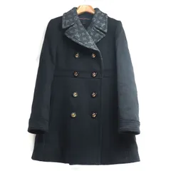 LOUIS VUITTON ルイ・ヴィトン ピーコート ブラック FNCO15OV0 36 レディース 中古のサムネイル