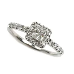 Vendome Aoyama ヴァンドーム青山 Pt950プラチナ グレース リング・指輪 ダイヤモンド0.308ct/0.33ct 14号 4.7g レディース 中古 美品のサムネイル
