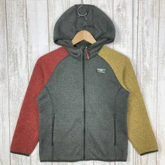 ✉️Kid's M グリーン系 Llbean ( エルエルビーン ) セーター フリース フーディ Sweater Fleece Hoody ニット調 ジャケット パーカー 504934/TC504934 International Kid'