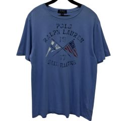 ラルフローレン チェック デカロゴ Tシャツ ポニー Lサイズ 新品 タグ
