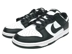 NIKE (ナイキ) DUNK LOW RETROダンク ロー レトロ スニーカー DD1391-100 28cm US10 ホワイト×ブラック メンズ/028のサムネイル