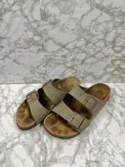 新同品◯BIRKENSTOCK アリゾナ ビルコフロー シルバー 普通幅24.5