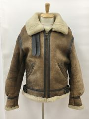 訳あり】ORCHARD B-3 フード付き リアルムートン USA製36 - メルカリ