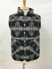 ペンドルトン PENDLETON ダウンベスト S ネイティブ柄 ブラック系 日本正規品 2509WS145のサムネイル