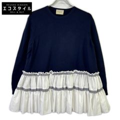 ユナイテッドアローズ エンブロ ティアードコンビ ショートスリーブ