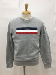 MONCLER グレー ストライプ スウェット - メルカリ