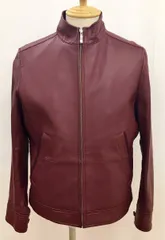 ダックス Daks 羊革シングルライダースジャケット M 美品 2503WR069のサムネイル