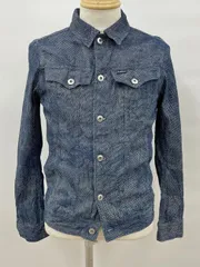 ジースターロウ ジャケット XS ネイビー系 3301-R DECONSTRUCTED 3DSLIM JKT G-Star RAW デニムジャケット トラッカー 2603WR024