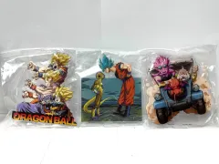 一番くじ ドラゴンボール アクリルスタンド 3点セット HISTORY OF THE FILM G賞  親子かめはめ波 孫悟空＆ゴールデンフリーザ SAND LAND B賞 ベルゼブブ＆ラオ＆シーフ/車 5/21