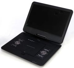 中古】DVDプレイヤー グリーンハウス 14型 フルセグ内蔵ポータブルDVD