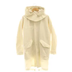 ヘルムートラング HELMUT LANG モッズコート ロング フード ファー ライナー付き S アイボリー /DO ■GY62のサムネイル