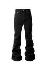 RYE CHASIN CROSS PATCH ART BAGGY DENIM - メルカリ