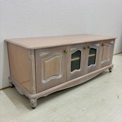 ヨーロピアンスタイル 猫脚 テレビ台 ボード ラック 幅 120cm - メルカリ