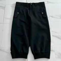 Y's Saruel pants wool Gabardine Black 3のサムネイル