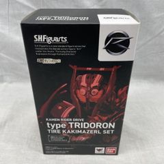 [중고] 개봉) SHFiguarts 가면 라이더 드라이브 타입 트라이 드론 타이어 카키마제르 세트 [91]