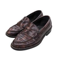 靴 Hanover Cordovan Slip-on BROWN Hanover Cordovan Slip-on BROWN - メルカリ