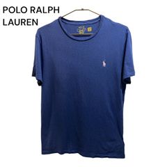 ポロラルフローレン PARIS 半袖Tシャツ M ロゴ プリント ナス紺 - メルカリ