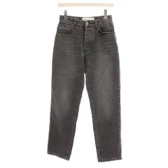 ヴィクトリアベッカム Victoria Beckham デニムパンツ ジーンズ ストレート 25 グレー 黒 VB410 PSS19 518 /YMのサムネイル