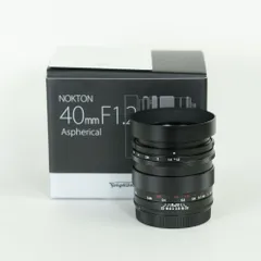 [美品] Voigtlander NOKTON 40mm F1.2 Aspherical [キヤノンRF用] | Canon RFマウントのサムネイル