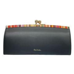 訳有☆ポールスミス 長財布 ブラック インセット ☆65※PaulSmith 