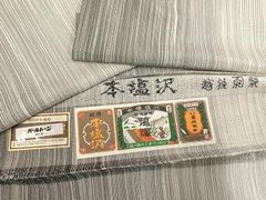 P*s様 筬波明石　明石縮み　よろけ　希少　夏物　薄物　着物　正絹　伝統工芸品 筬波明石 明石縮み よろけ 希少 夏物 薄物 着物 正絹 伝統工芸品