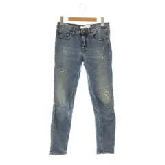 ヴィクトリアベッカム Victoria Beckham jeans デニムパンツ スキニー ダメージ加工 24 ブルー /HK ■GY57のサムネイル
