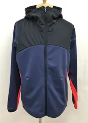 アンダーアーマー UNDER ARMOUR UAウインターニット 3レイヤー フルジップ フーディー L Washed Navy 403 6007393 未使用 2602WS180