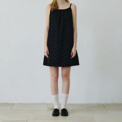 smyeon lace cami onepiece ドットワンピース - メルカリ
