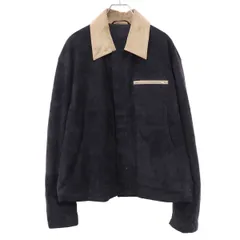 YOKE ヨーク 26SS Goat Suede Work Jacket ゴートスエードワークジャケット YK26SS01163B カーボン 3のサムネイル
