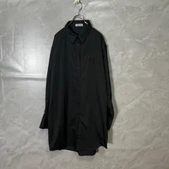 PUNYUS プニュズ サイズ2 ロングシャツコート シャツ ワンピース 黒 ブラックのサムネイル