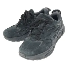 HOKA ONE ONE ホカ オネオネ HOKA CLIFTON L SUEDE BLACK / BLACK スニーカー 1122571 BBLC ブラック 26cm