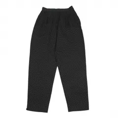 エンポリオアルマーニEMPORIO ARMANI ピンドットツータックパンツ 黒42のサムネイル