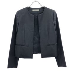 美品✨theory luxe Executiveノーカラー ジャケット 濃紺 S - メルカリ