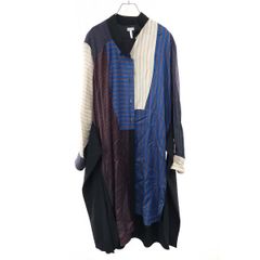 LOEWE ロエベ マルチストライプ ロングシャツワンピース D2286750GA ミックス 36