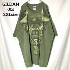 稀少】90s ギルダン チンギス・ハン トレーナー GILDAN - メルカリ