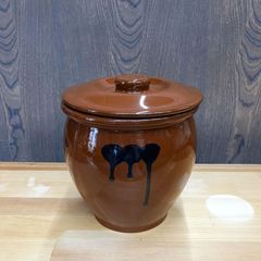 美品】久松窯 常滑焼 かめ 丸壺 1号 梅干し容器 - メルカリ
