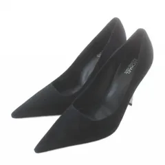 マイケルコース MICHAEL KORS パンプス スエード ポインテッドトゥ ハイヒール ラインストーン 7.5M 24.5cm 黒 ブラック /XZ ■GY19のサムネイル