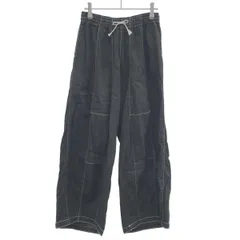 Needles ニードルズ H.D. PANT 6OZ DENIM ヒザデルパンツ HM219 ブラック 1のサムネイル