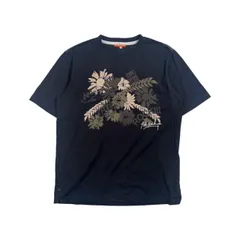 CASTELBAJAC SPORT カステルバジャックスポーツ フラワー アート デザイン 半袖 Tシャツ サイズ 3 /ブラック系 メンズ ゴルフのサムネイル