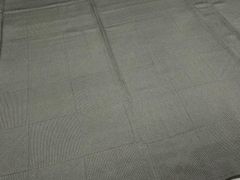 平和屋着物○男性 紬 アンサンブル 媚茶色 正絹 逸品 AABG5876ck