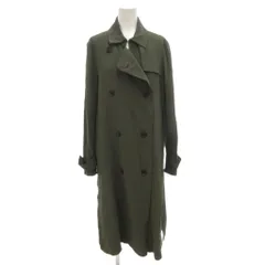 セオリーリュクス theory luxe TIMELESS JOSETTE トレンチコート ロング 38 緑 グリーン /FF ■GY03のサムネイル