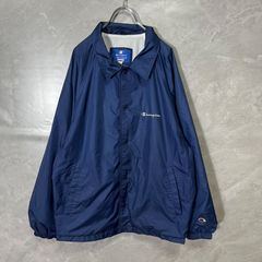 希少・80sバータグ】Championヴィンテージコーチジャケット紫Mデカロゴ 