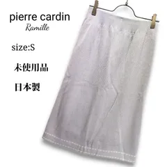 ゴムで楽ちん✨ pierre cardin ピエールカルダン スカート ひざ丈スカート レディース ライトグレー Sサイズ ゴムウエスト サマーニット  裏地付き 高級 百貨店  ミセス シニア 40代 50代 60代 上品 お出かけ 日本製のサムネイル
